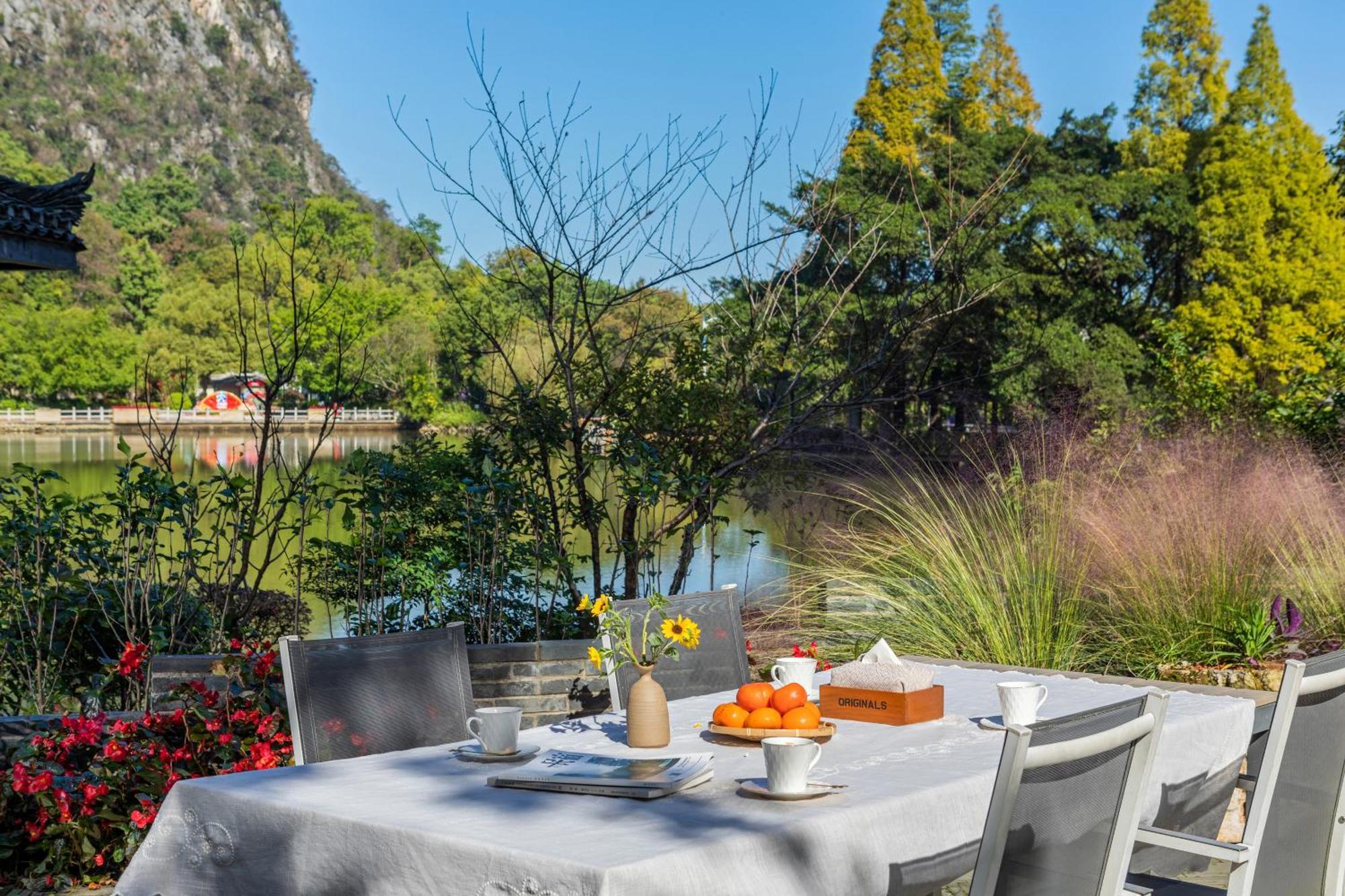 Guilin Heshe Lakeside Resort-Free Pick Up Service Stay Two Nights Exterior photo