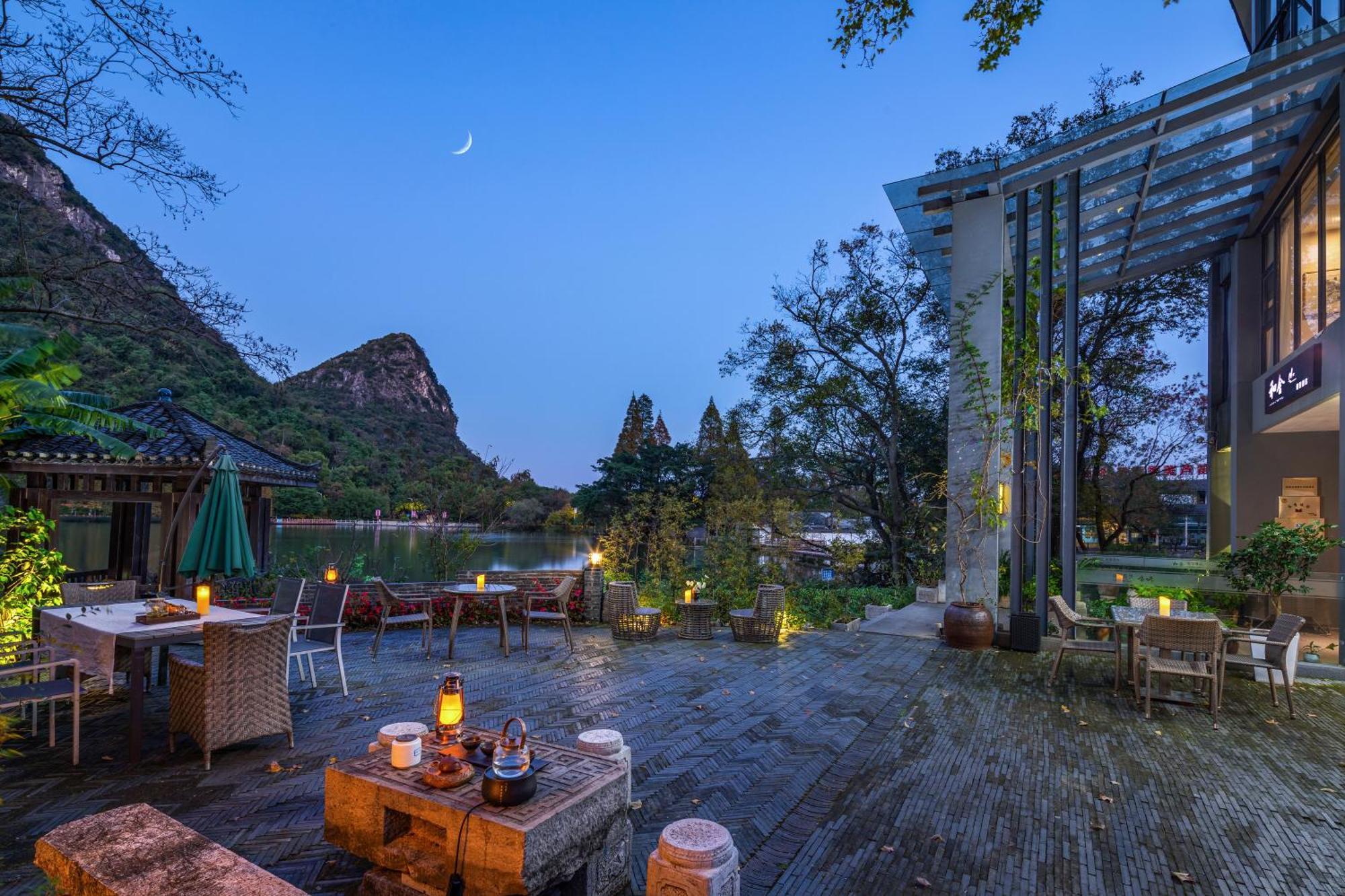Guilin Heshe Lakeside Resort-Free Pick Up Service Stay Two Nights Exterior photo
