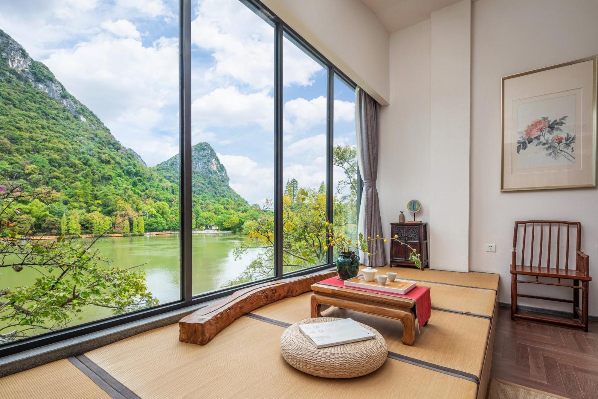 Guilin Heshe Lakeside Resort-Free Pick Up Service Stay Two Nights Exterior photo